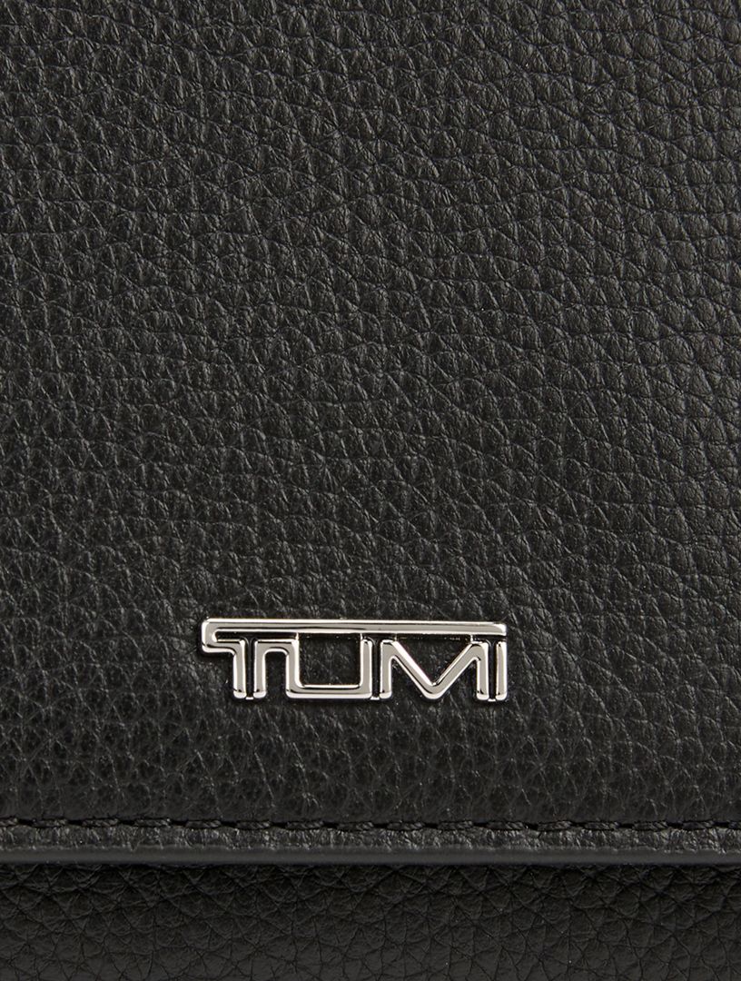 Leather Crossbody Wallet