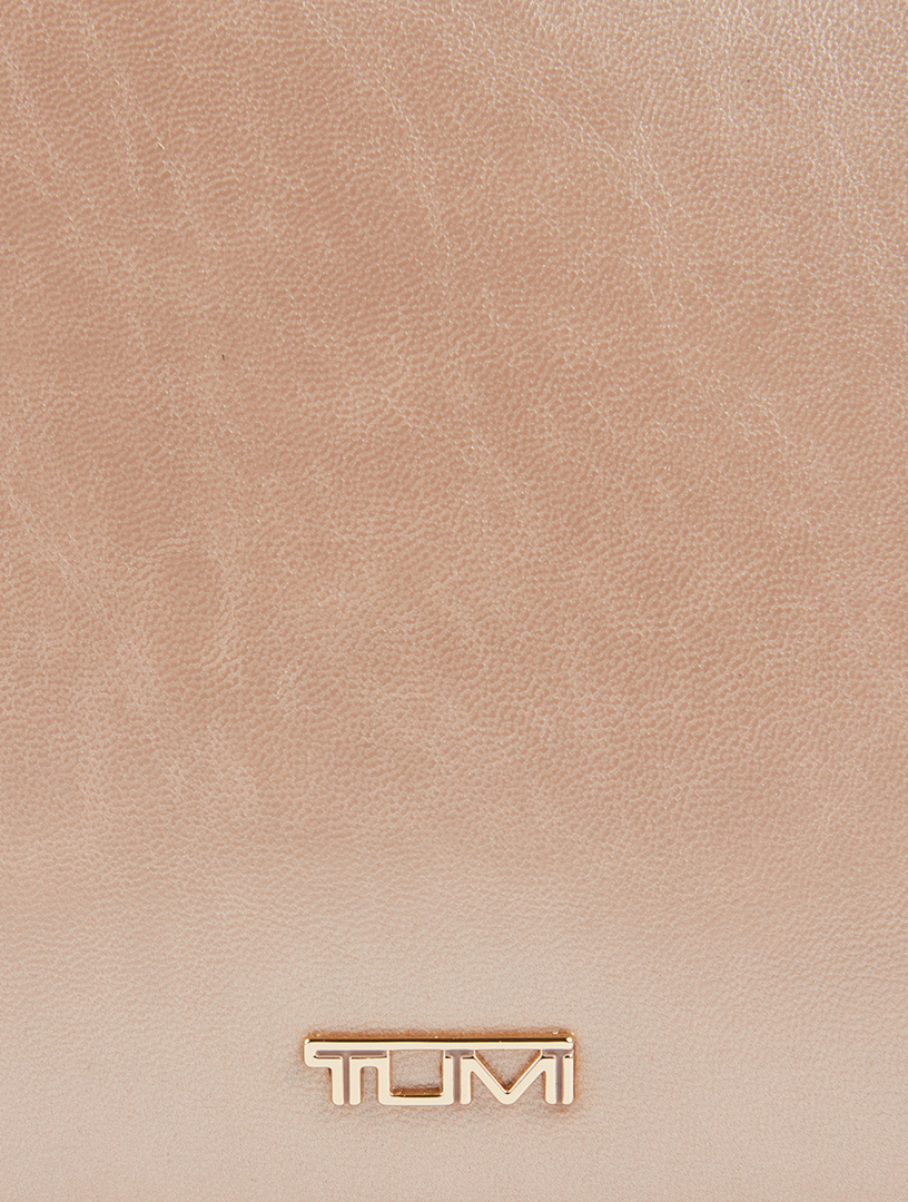 Belden Leather Cosmetic Pouch