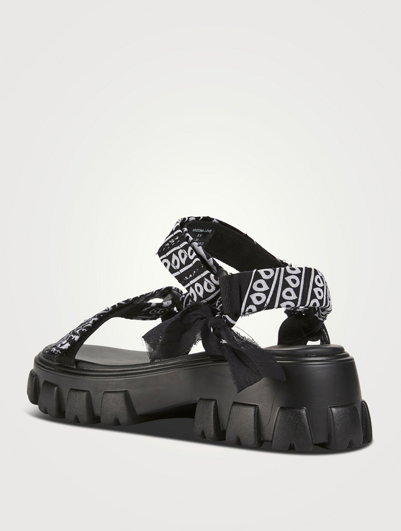 Trekky Bandana Platform Sandals