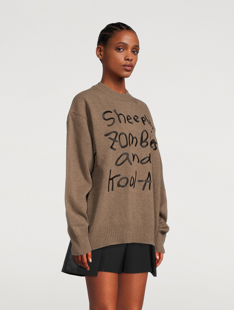 SACAI Sacai x MADSAKI Wool Sweater | Holt Renfrew