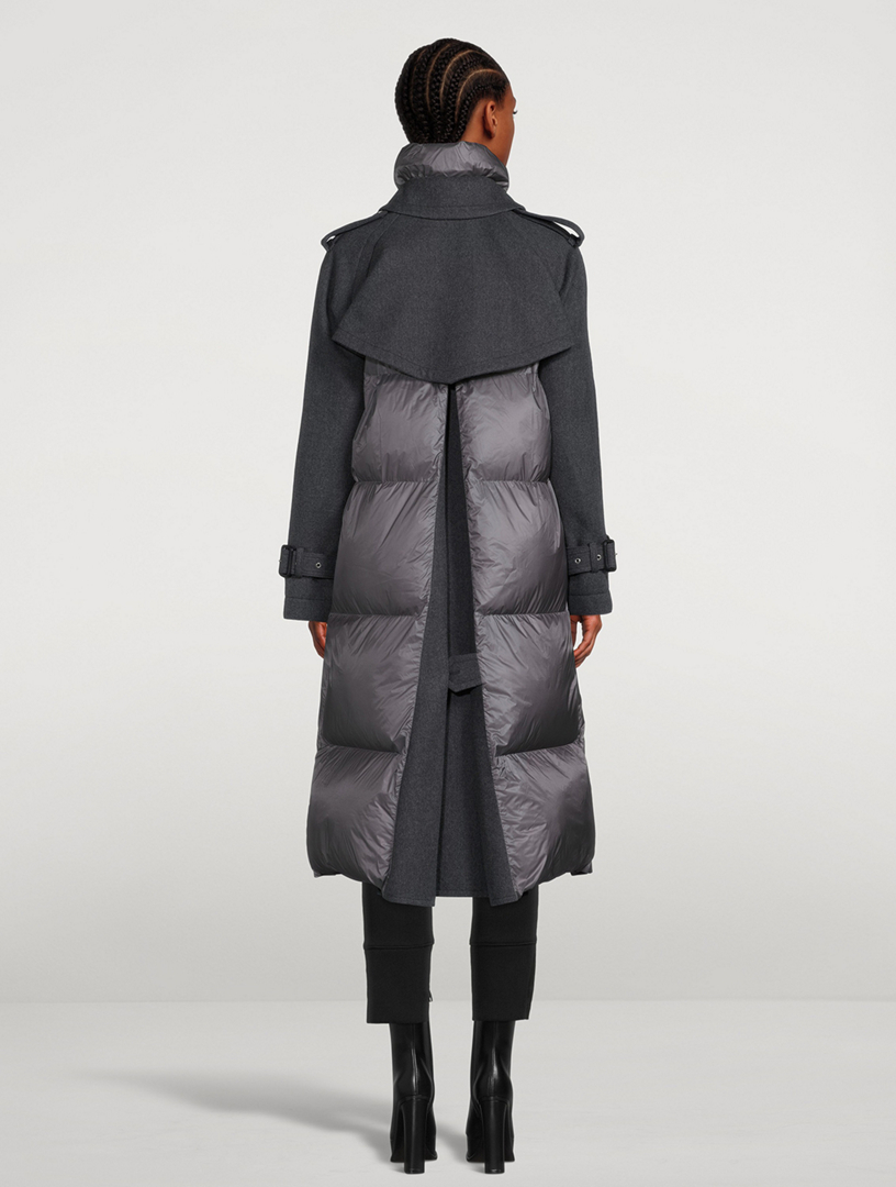 Manteau En Cuir Sacai - Taille S - Couleur Camel - Occasion Parfait état