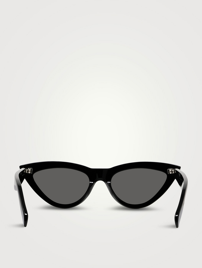 Celine mirrored outlet cat eye sunglasses