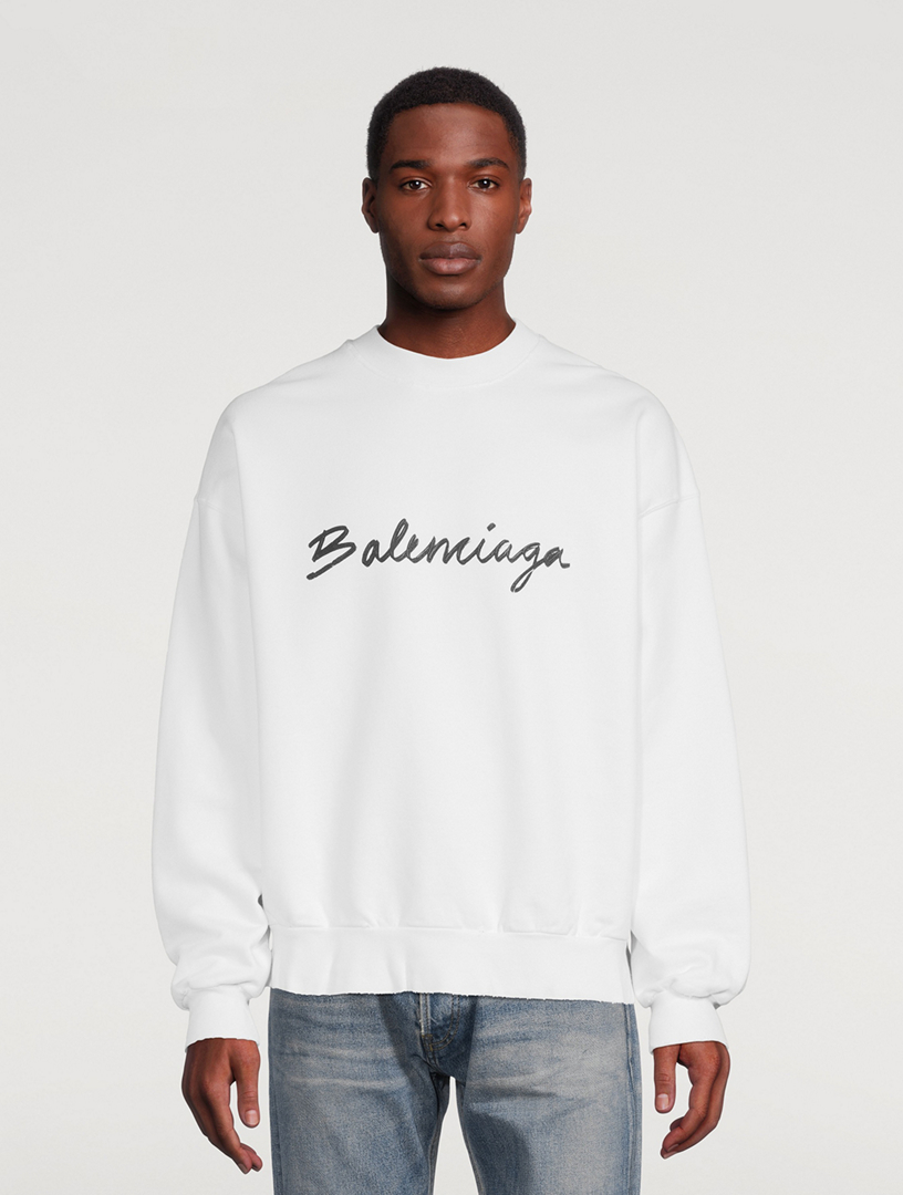 BALENCIAGA Brush Logo Sweatshirt | Renfrew
