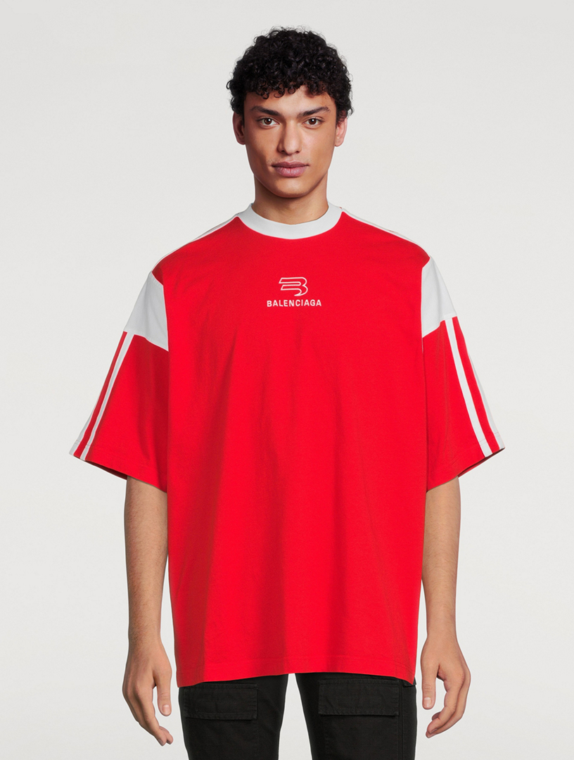 Boxy Sporty Logo T-Shirt