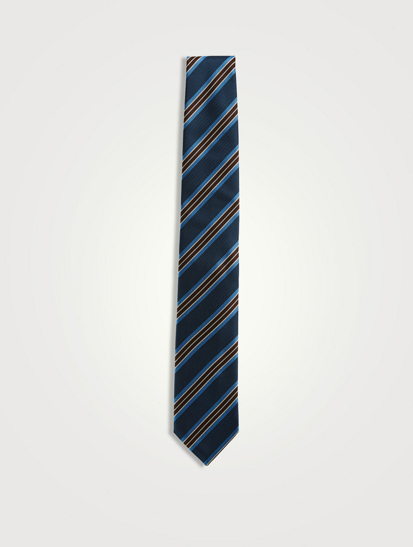 Silk Striped Tie