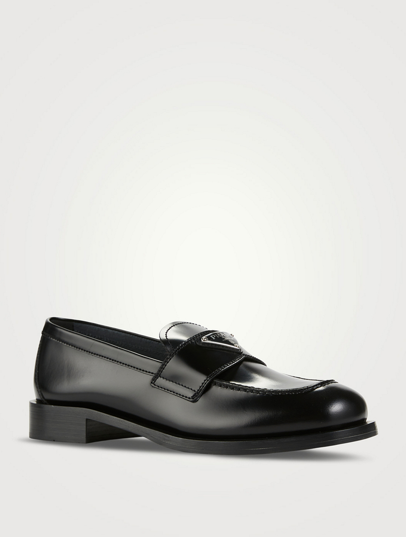 Prada mens penny on sale loafers