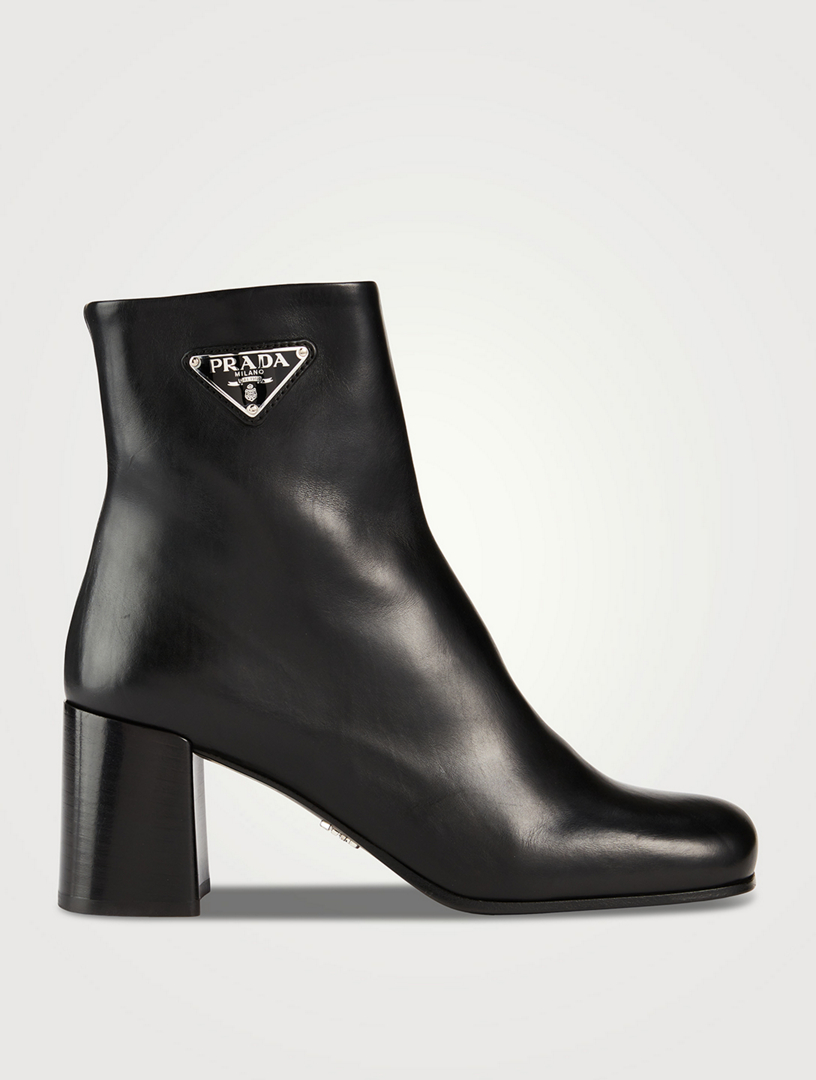 Prada patent leather hot sale ankle boots