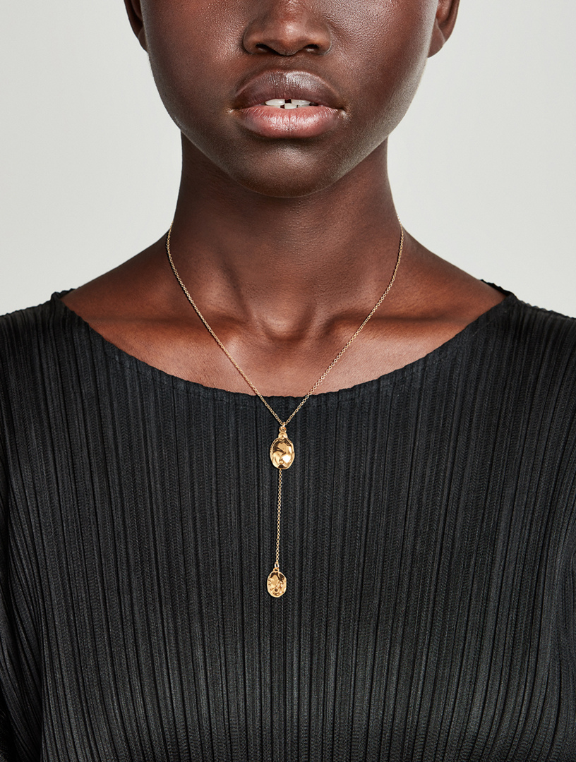 ALIGHIERI The Lunar Rocks Lariat Necklace Holt Renfrew