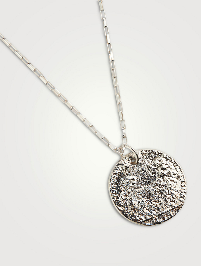 Medium Snow Lion Necklace 