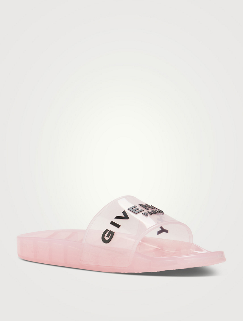 Hot pink givenchy slides best sale