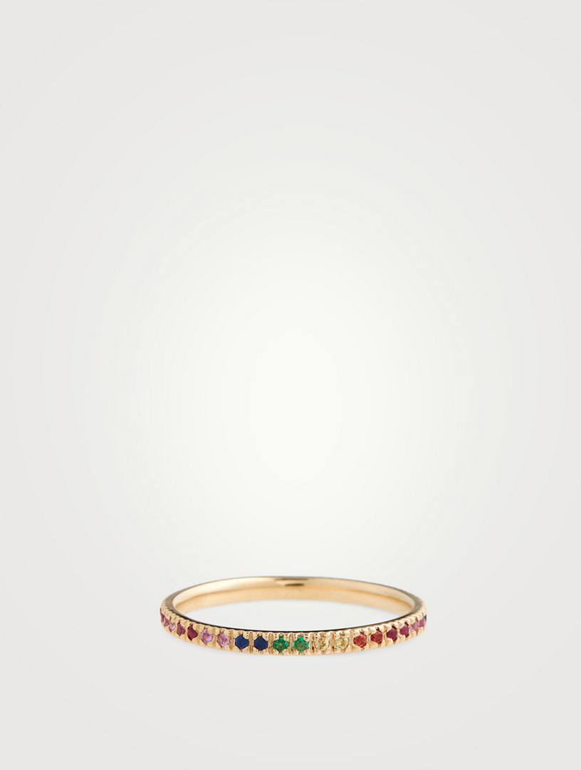 Sydney evan clearance rainbow ring