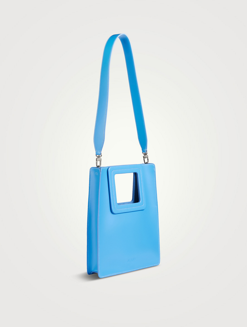 Shirley Tall Leather Tote Bag