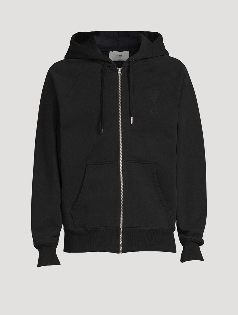 AMI PARIS Ami De Coeur Zipped Hoodie | Holt Renfrew