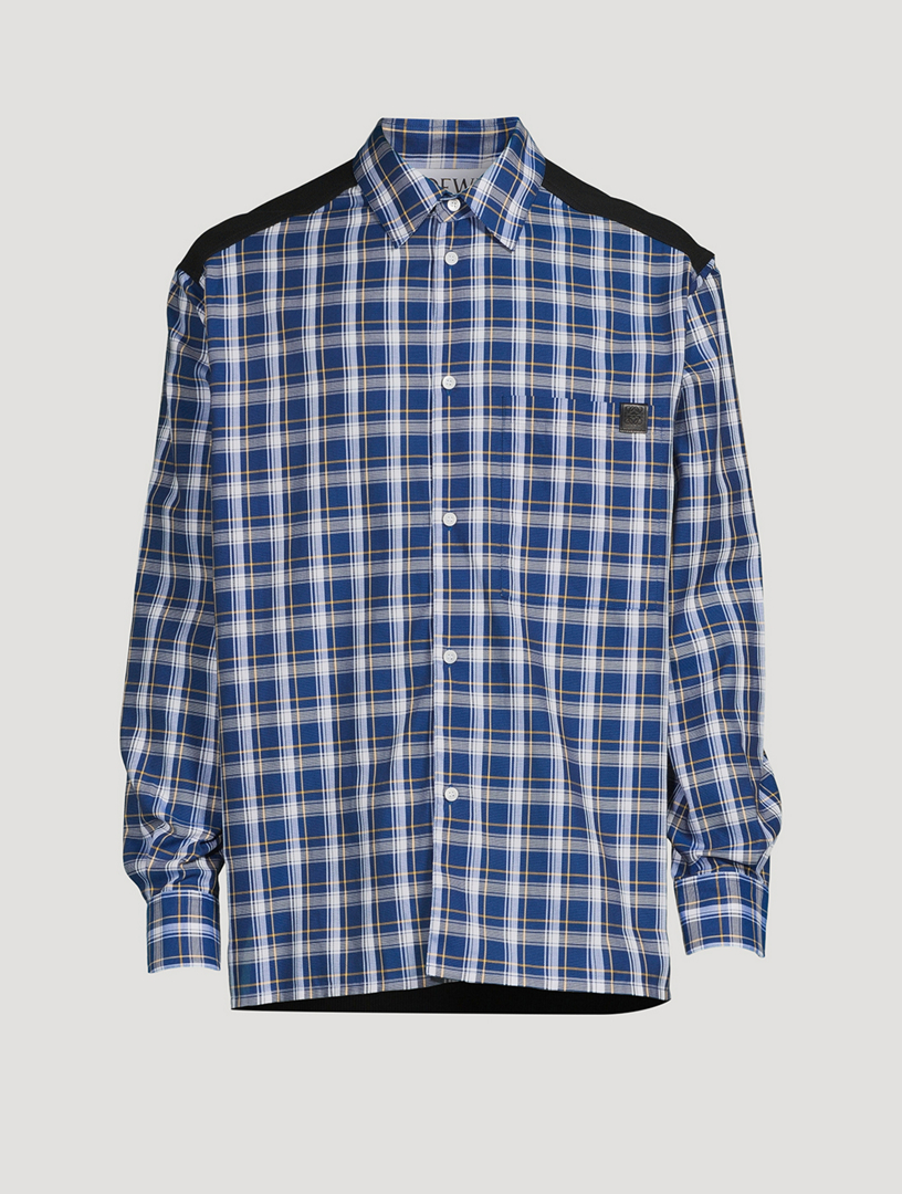 Fleece hot sale check shirt