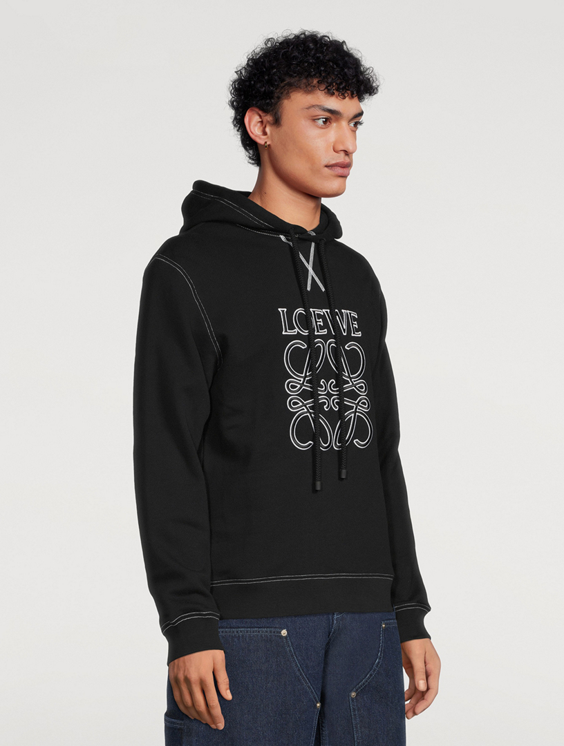 Anagram Cotton Hoodie