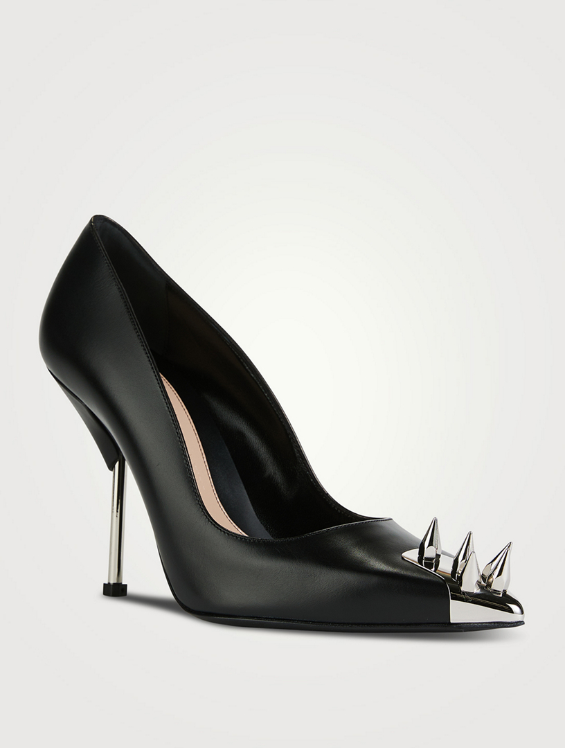 Punk Leather Pumps