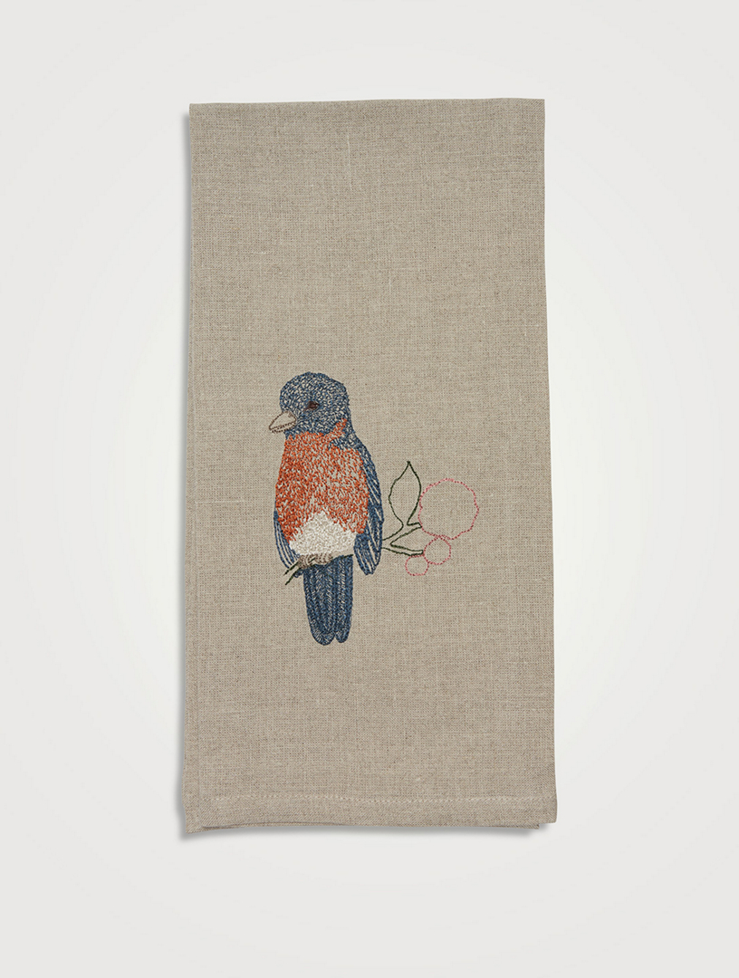 Eastern Bluebird Tea Towel