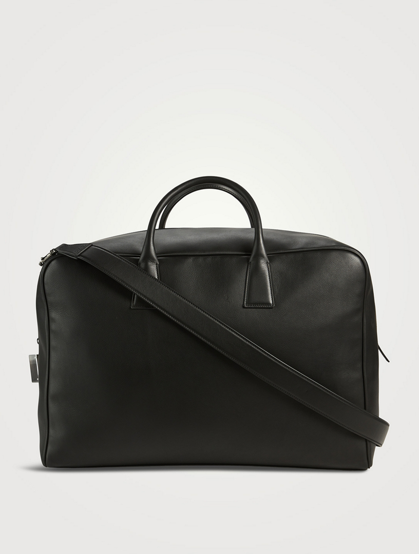 AVITEUR Maxi Cristallo Leather Weekender Bag | Holt Renfrew