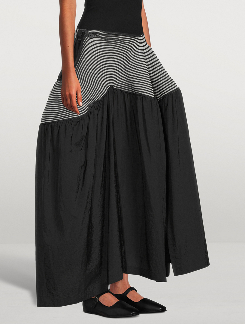 Winding Maxi Skirt