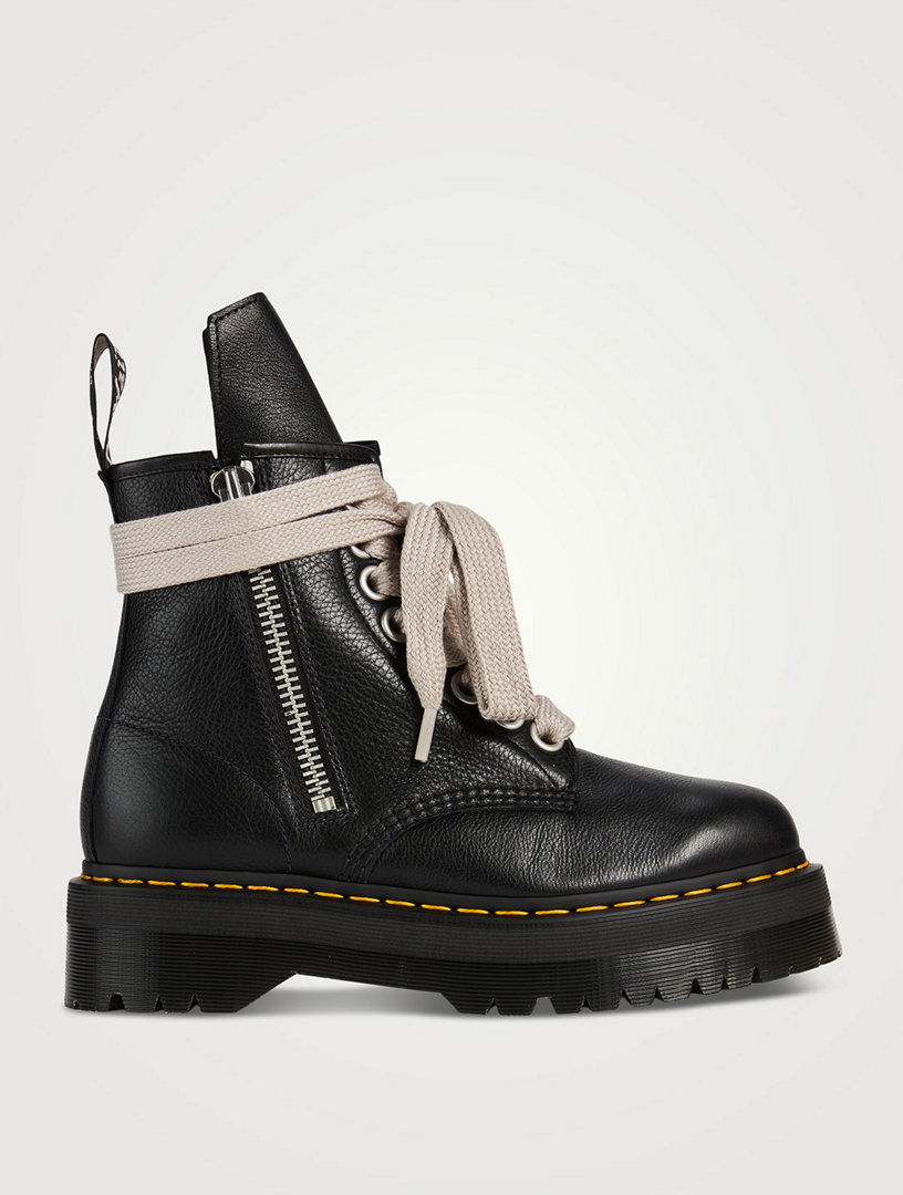 DR. MARTENS X RICK OWENS STROBE 1460 ブーツ-