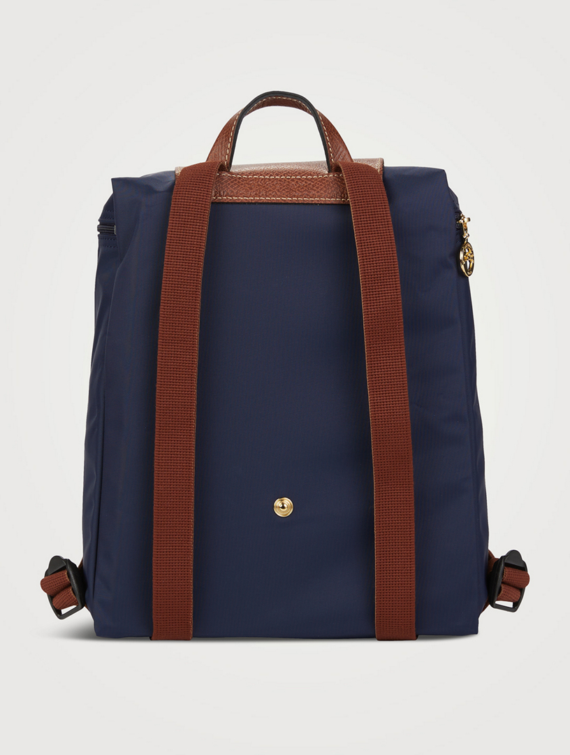 Longchamp backpack navy discount blue