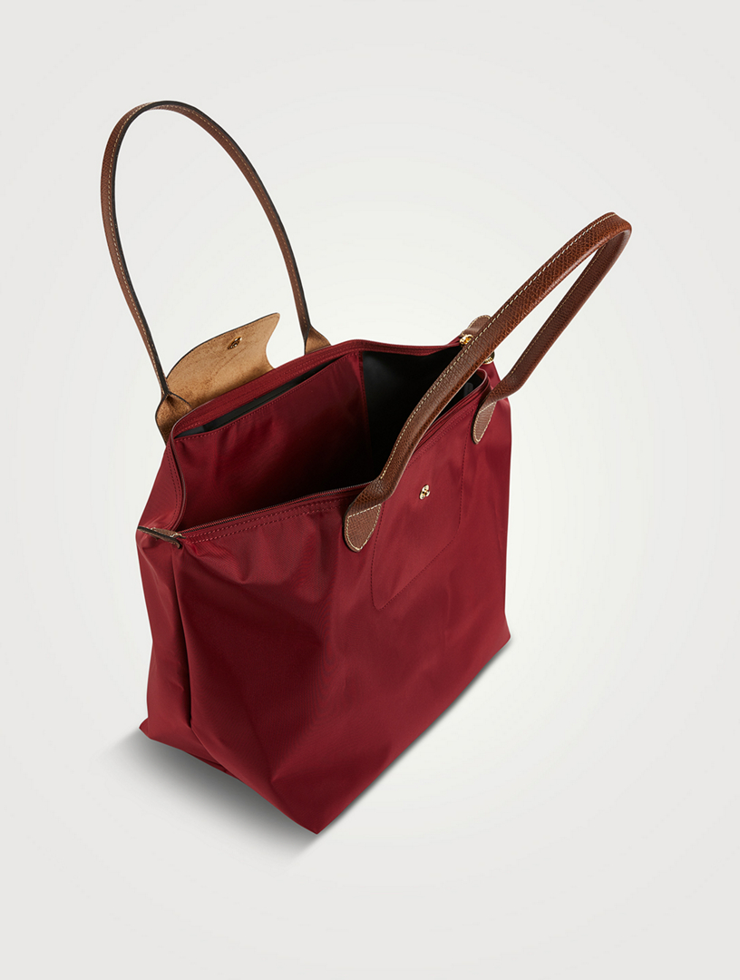 Longchamp Travel Bag L Le Pliage Original In Beige