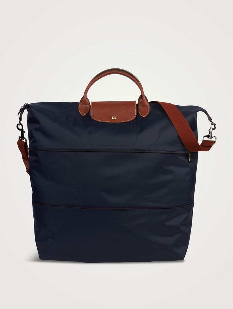 Longchamp navy store bag