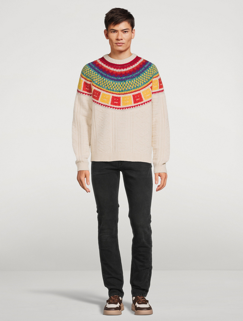 Acne studios rainbow on sale sweater