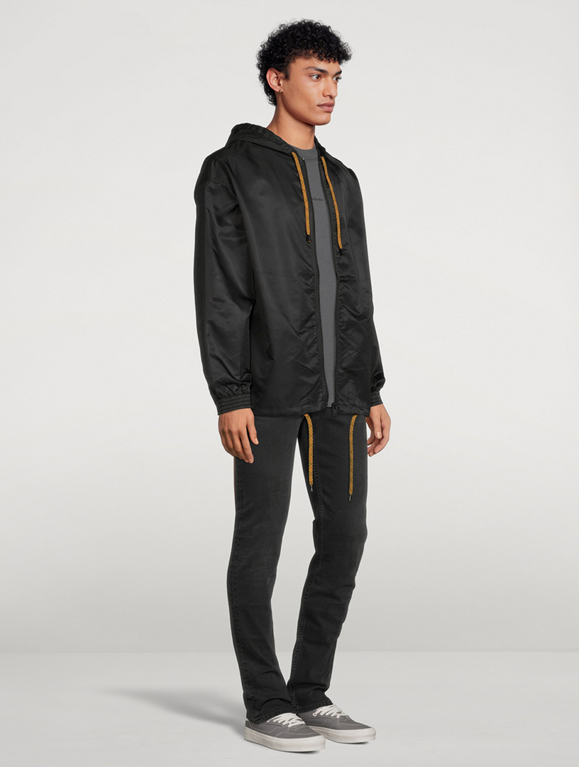 Nylon Rainbow Hooded Jacket