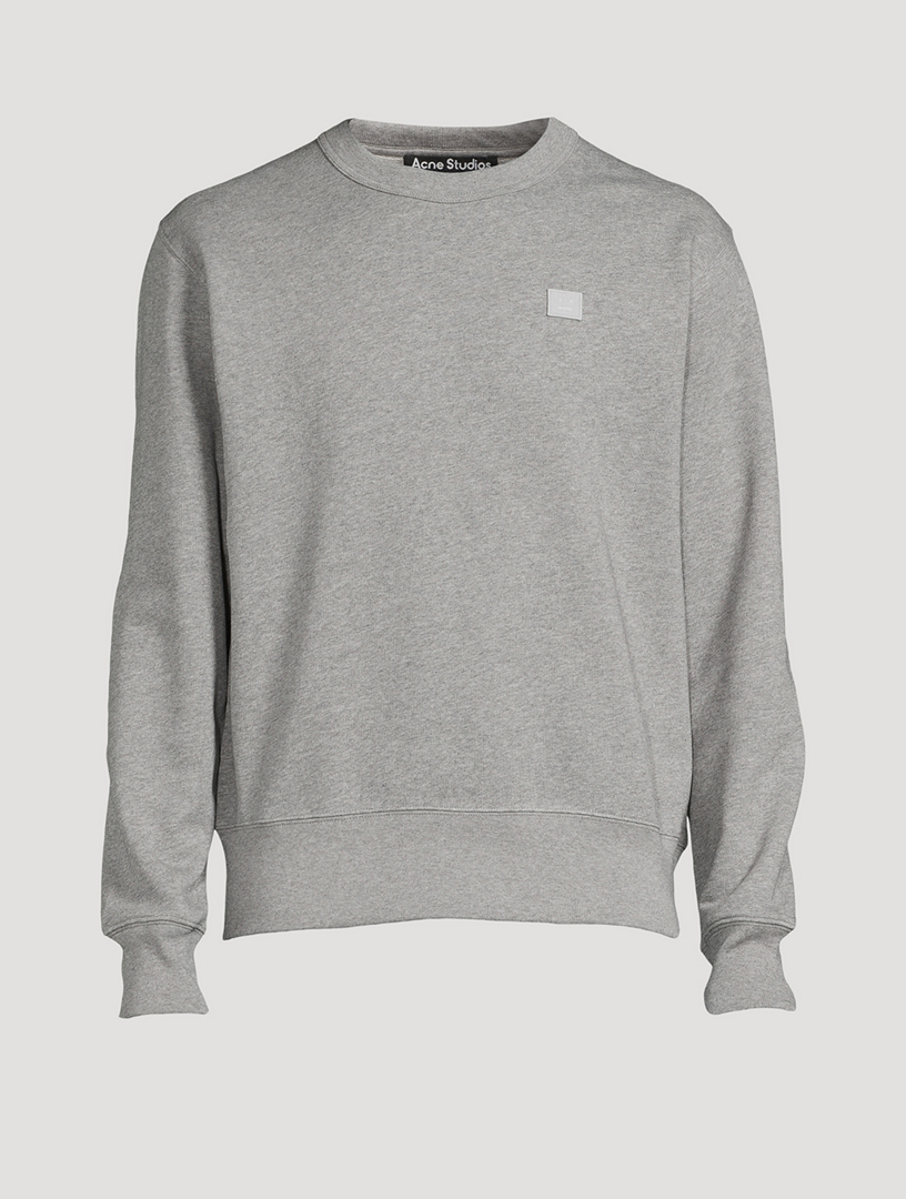 Crewneck Sweatshirt With Face Patch