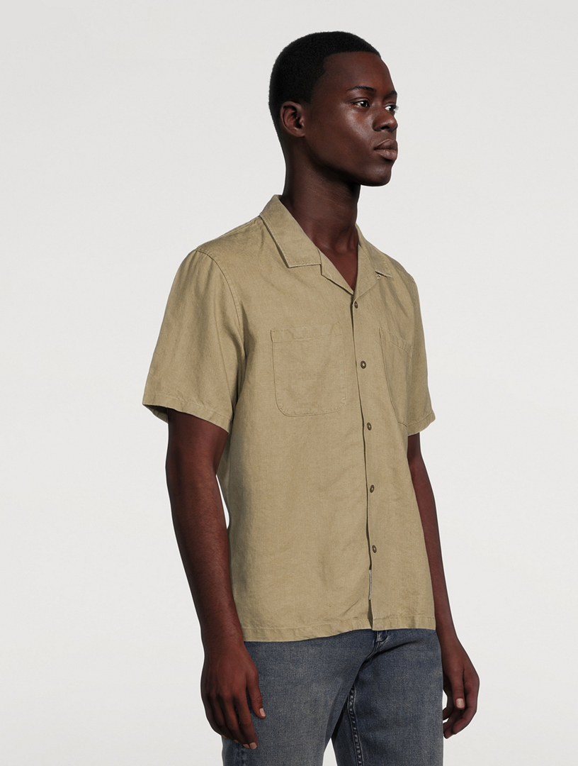 Avery Linen Relaxed-Fit Shirt