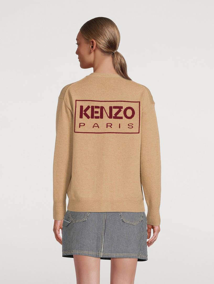 Kenzo Paris Wool Cardigan