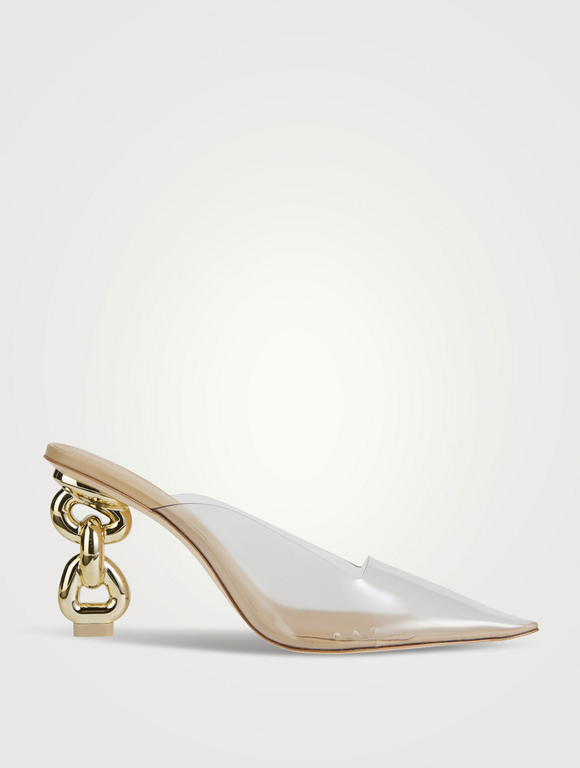 CULT GAIA Carmen Vinyl Mules Holt Renfrew