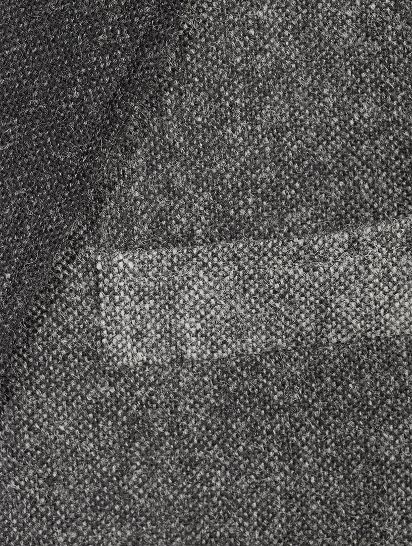 Donegal Tweed Sleeveless Suit Coat