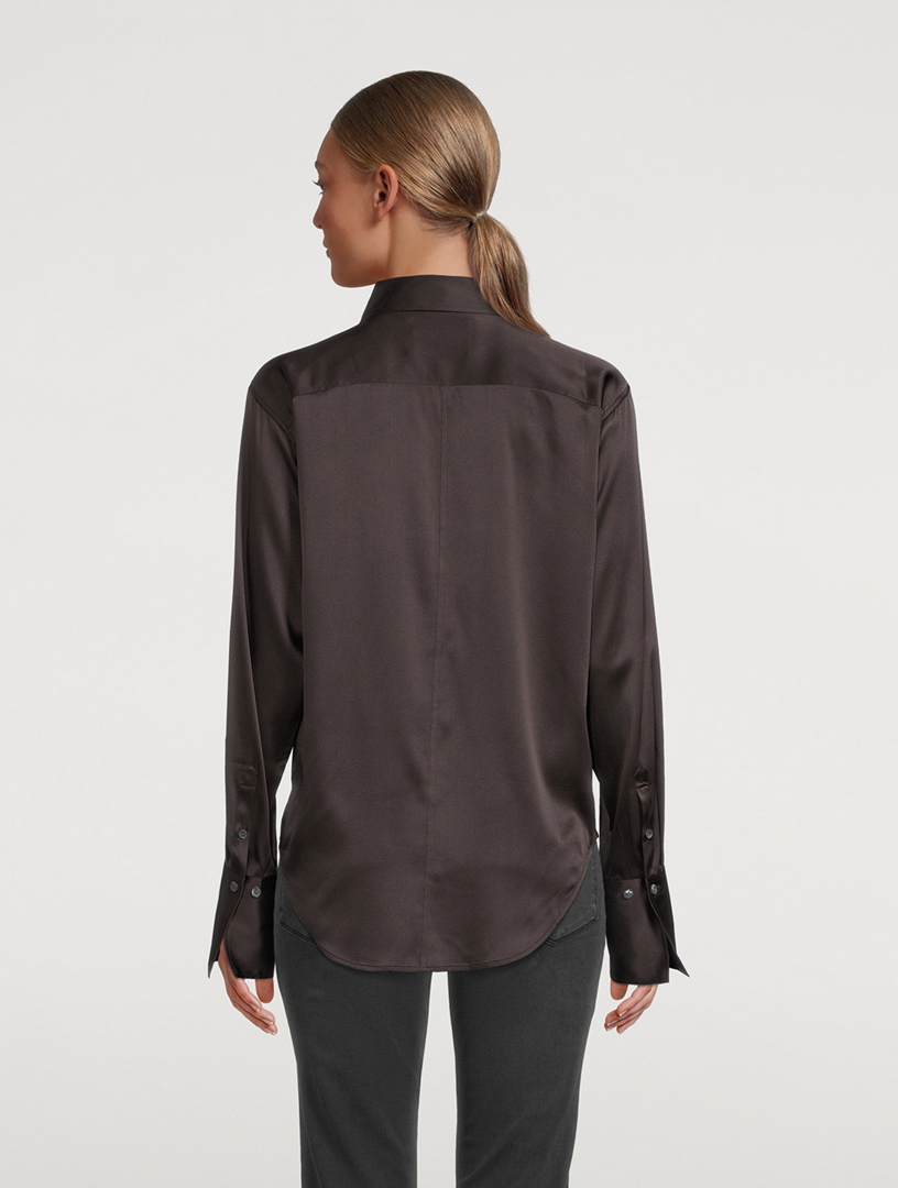 The Standard Stretch-Silk Shirt