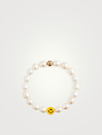 Pearl Smiley Bracelet