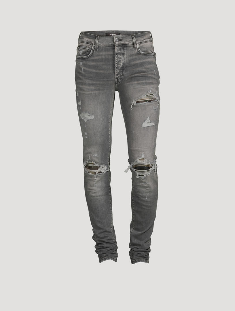 Grey camo hot sale skinny jeans