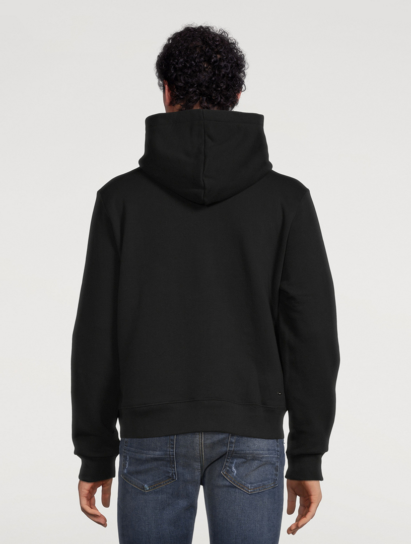 Amiri MA Bar Logo Hoodie ブラック シンプルロゴフーディ AMIRI AMIRI M.A. Bar logo-print Hoodie | Black | FARFETCH CA