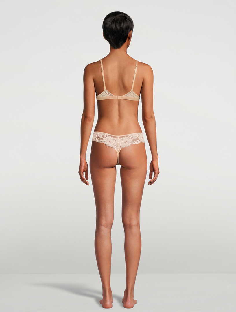 Soutien-gorge triangle de dentelle