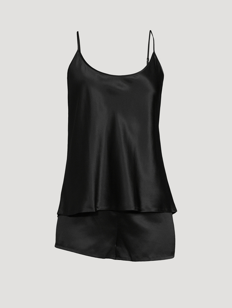 LA PERLA Silk Cami And Short Pajama Set