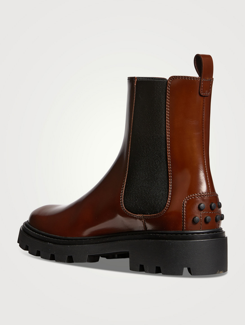 TOD'S Leather Chelsea Boots | Holt Renfrew