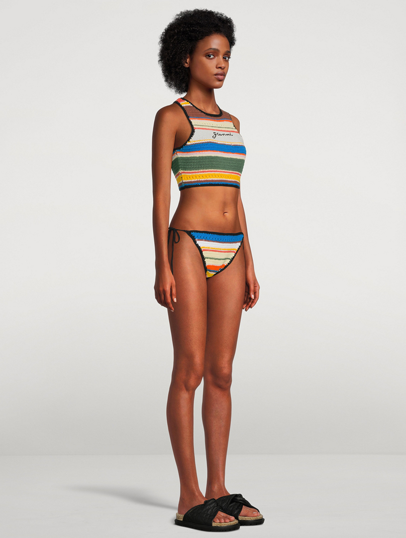 Crochet String Bikini Bottom