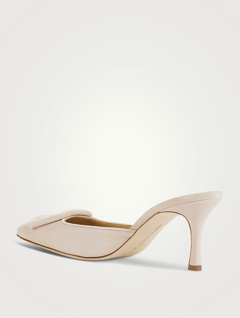 Maysale 70 Suede Mules
