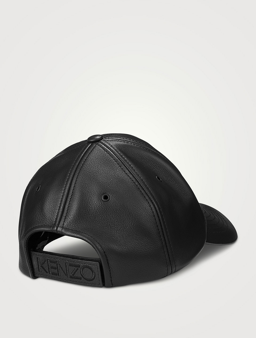 KENZO Tiger Leather Baseball Cap Holt Renfrew