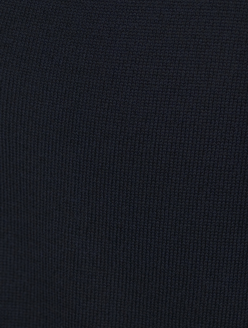 Vic Wool And Silk Cropped Sweater