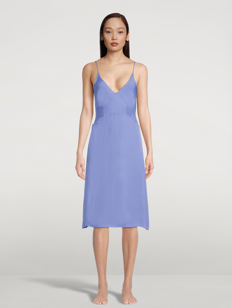 Cadel Silk Slip Dress
