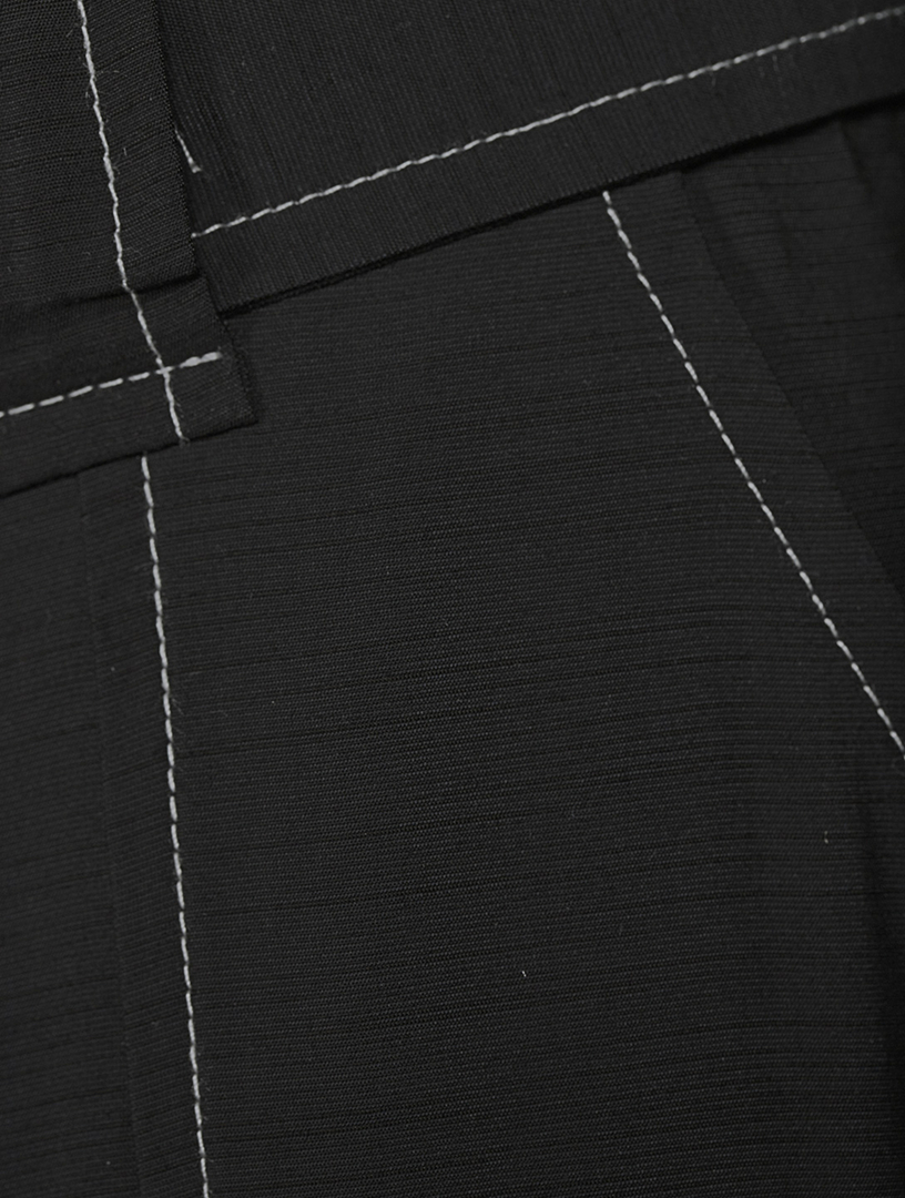 High-Rise Wide-Leg Trousers