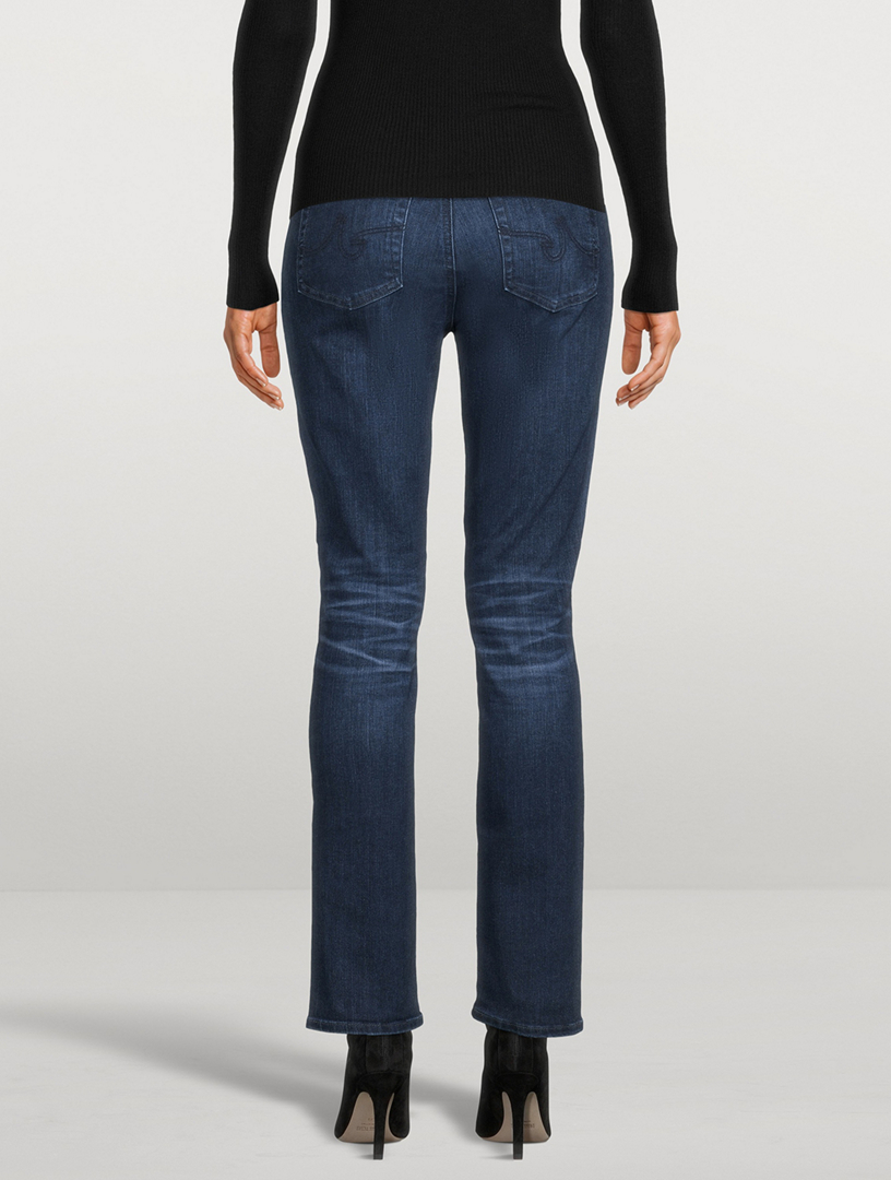 AG Jean moulant à taille haute Mari  Bleu