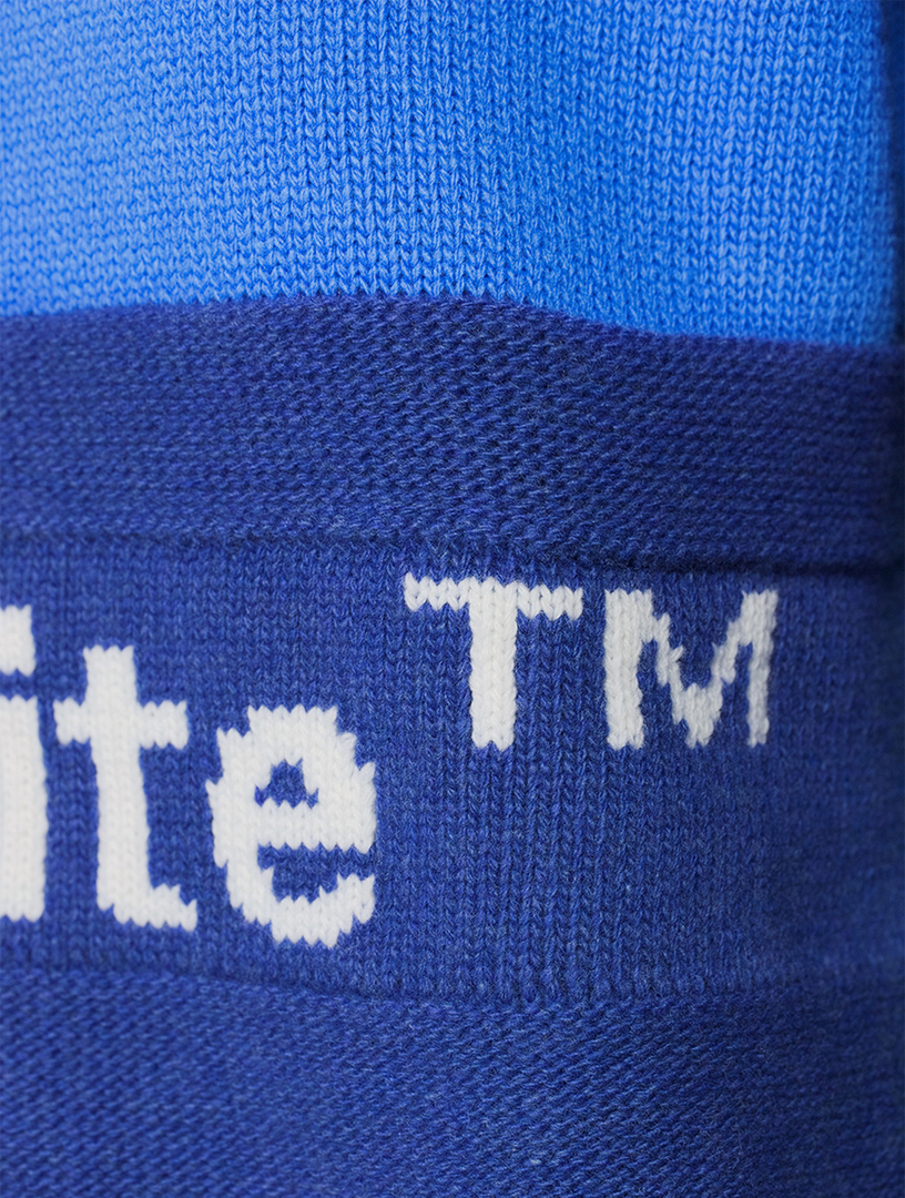 Colourblock Off Sweater