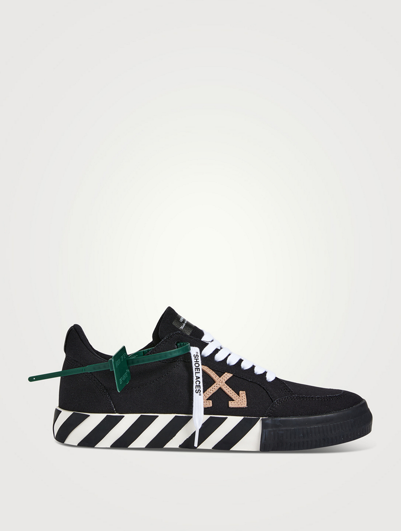 OFF WHITE Low Vulcanized Canvas Sneakers Holt Renfrew